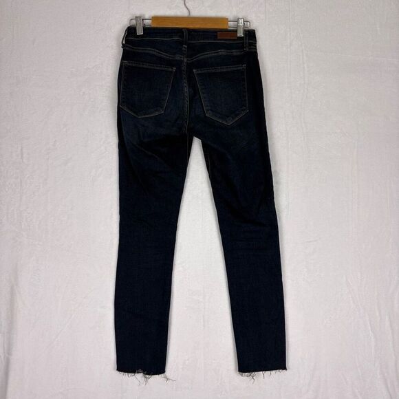 Abercrombie & Fitch Dark Wash Mid Rise Super Skinny Jeans Size 26 - Picture 8 of 12